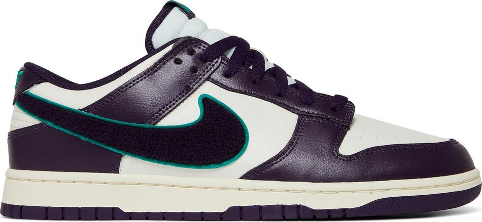 Dunk Low  Chenille Swoosh   Grand Purple  DQ7683-100