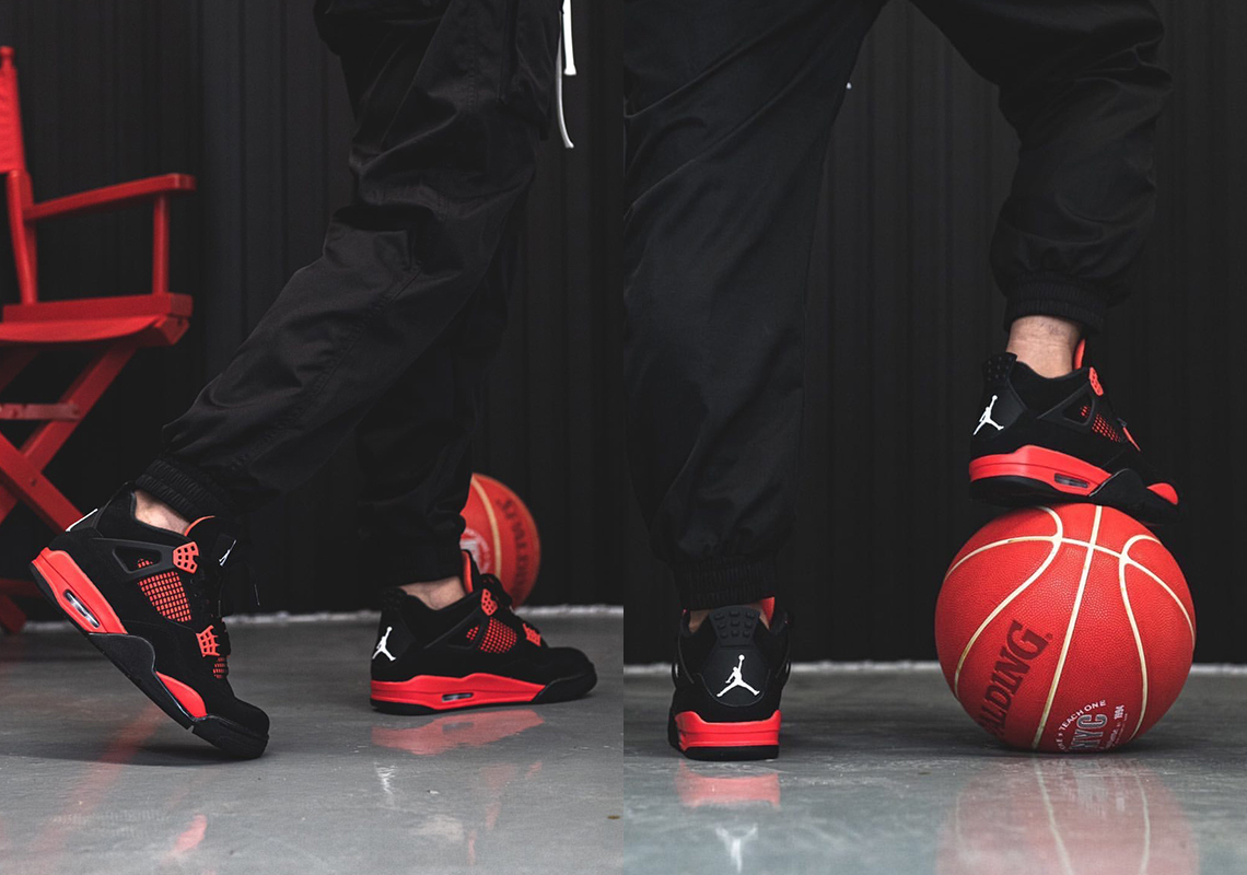 Air Jordan 4 Retro  Red Thunder  CT8527-016 Replicas