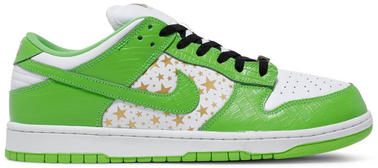 Supreme x Dunk Low OG SB QS  Mean Green  DH3228-101