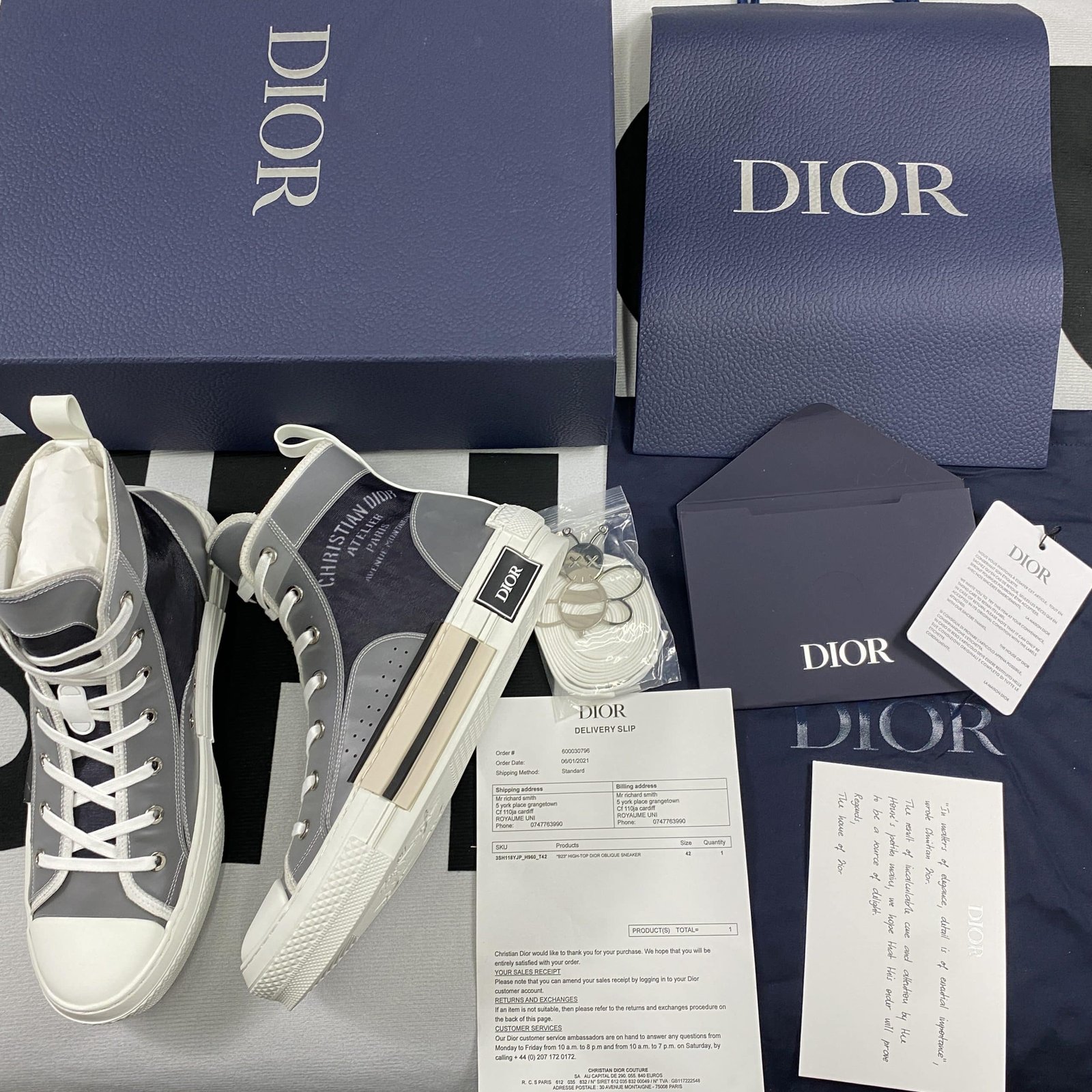 Dior B23 High Top Sneaker 16