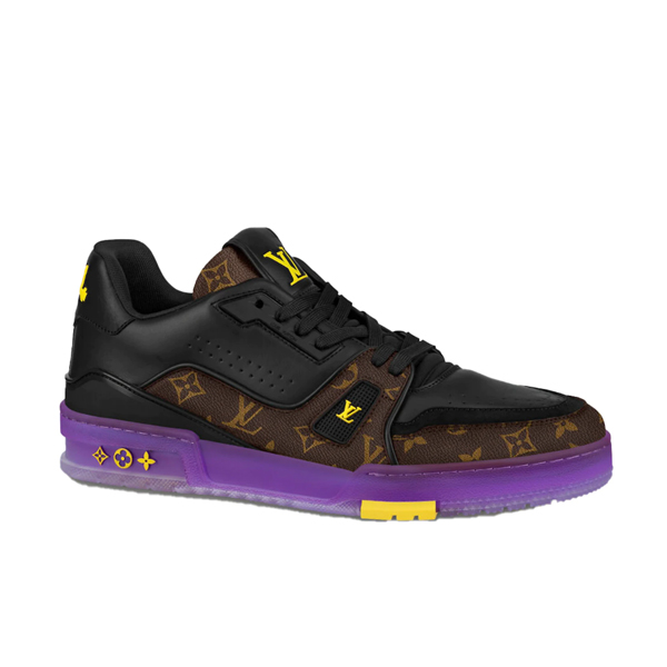 LOUIS VUITTON TRAINER MONOGRAM PURPLE   LVS130