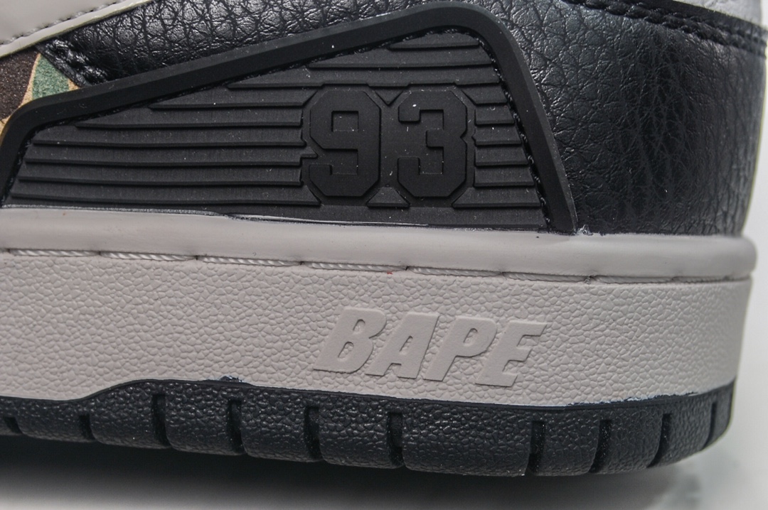 A Bathing Ape Bape SK8 Sta Black Camo