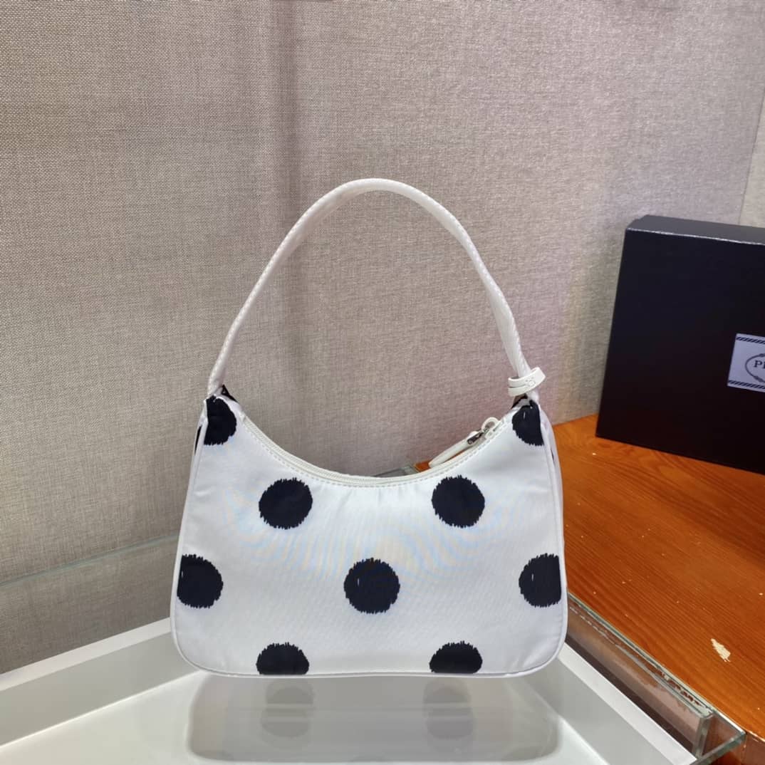 Prada Satin Re-Edition 2000 Crystal Mini Hobo