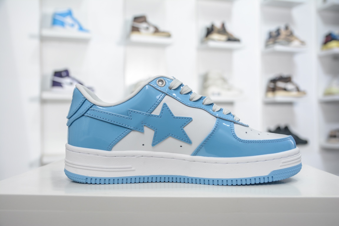 A Bathing Ape Bape Sta Low Blue