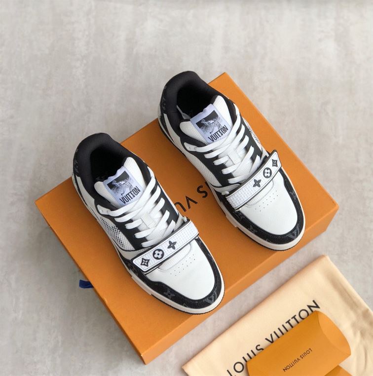 LV Shoes Replica TRAINER MONOGRAM DENIM   LVS016