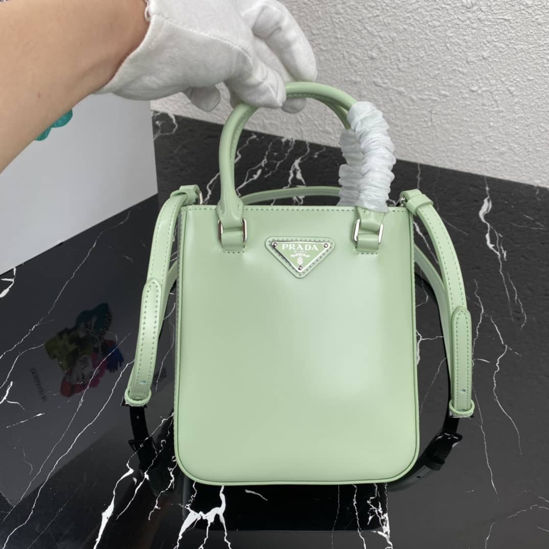 Prada Raffia Tote Dupe Small Brushed Leather Replica Tote