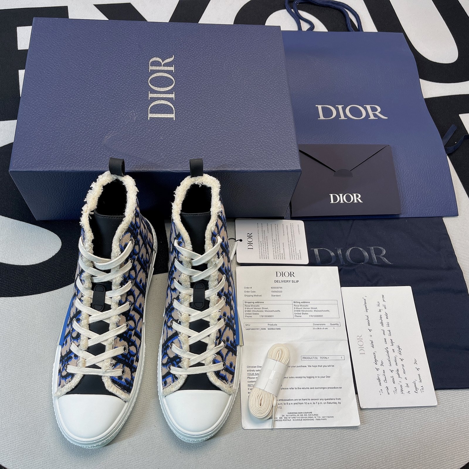Dior B23 High Top Sneaker 23