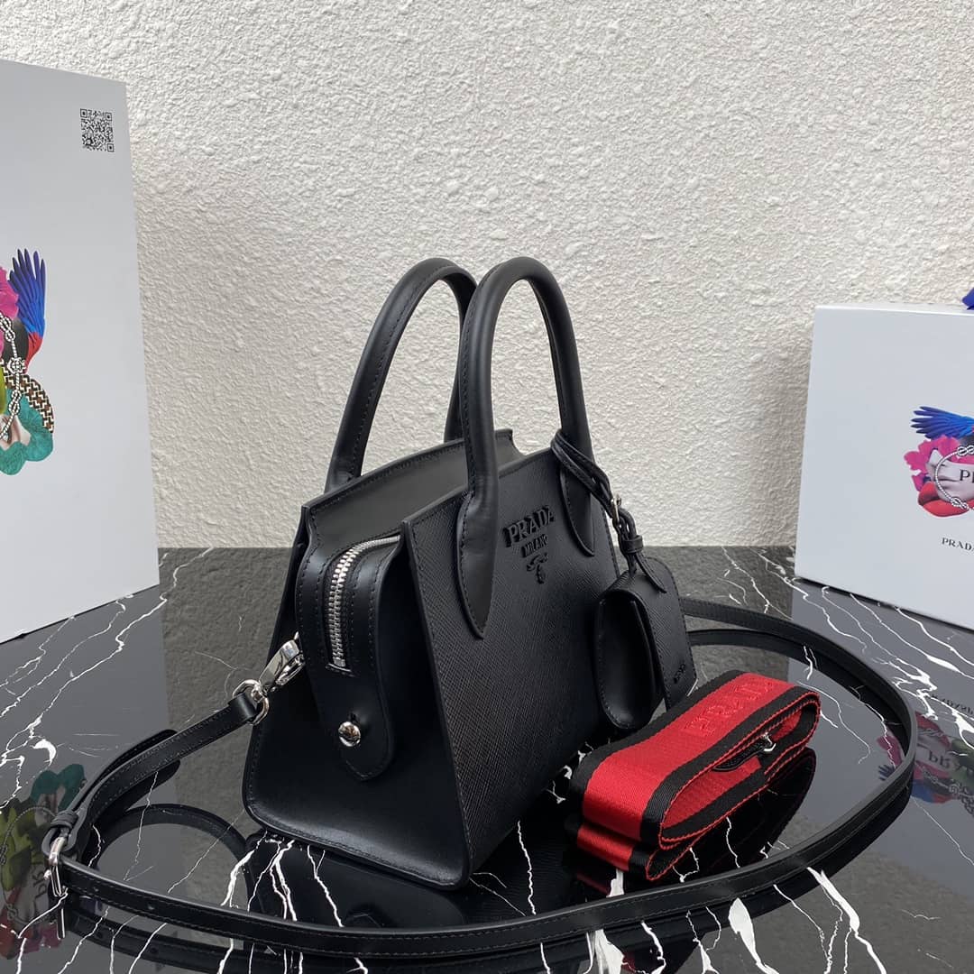 Prada Saffiano Leather Monochrome Replica Bag