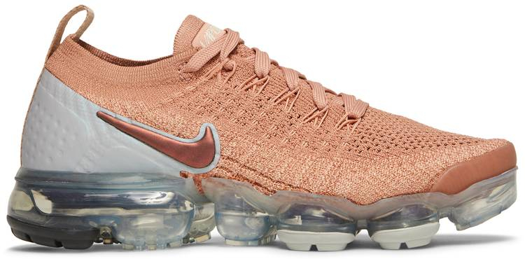 Air VaporMax Flyknit 2  Rose Gold  942843-602