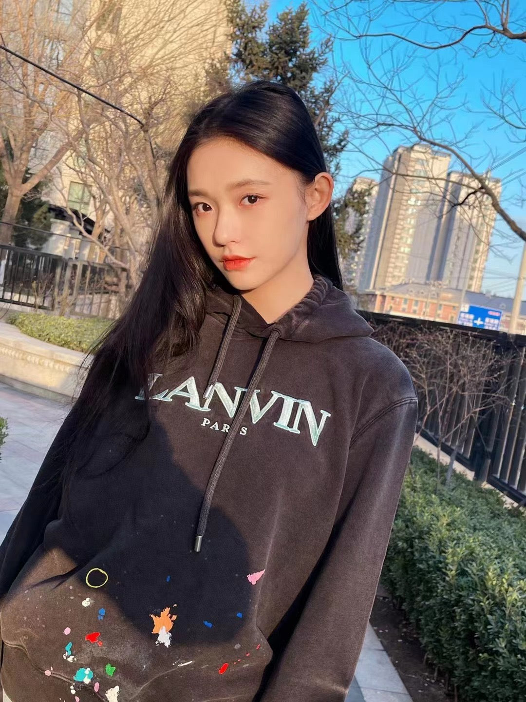 Gallery Dept x Lanvin Hoodie