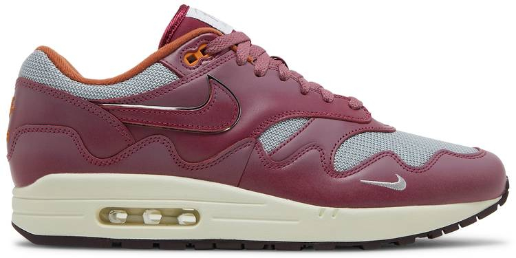 Patta x Air Max 1  Rush Maroon  DO9549-001