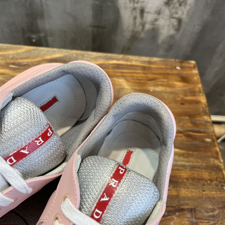 PRADA AMERICA S CUP SOFT RUBBER AND BIKE FABRIC SNEAKERS   PRS044