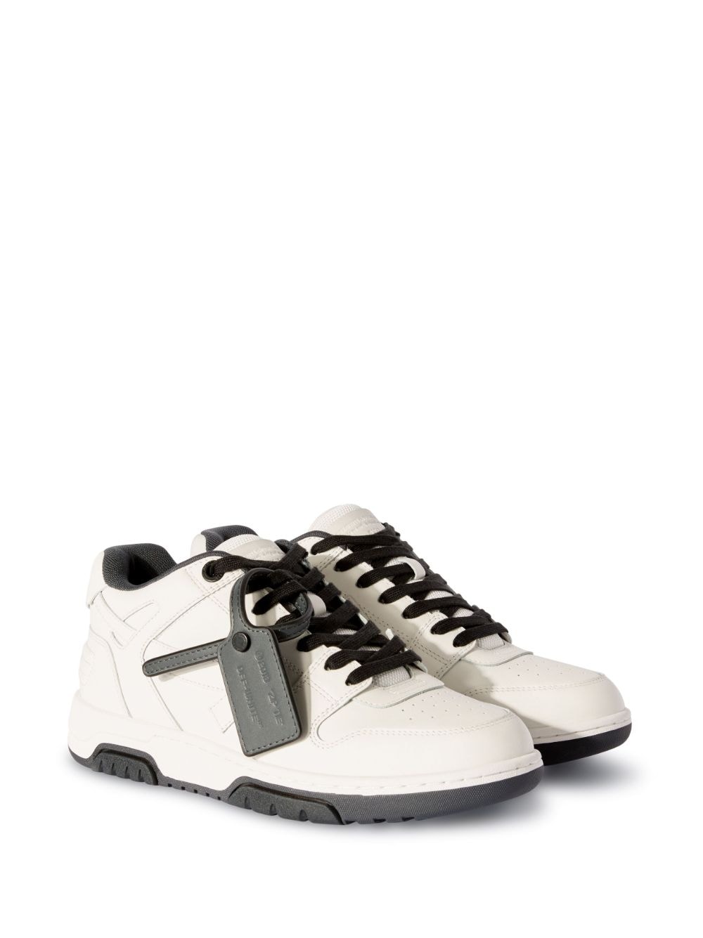 Off White Reps Out Of Office leather sneakers - Cola