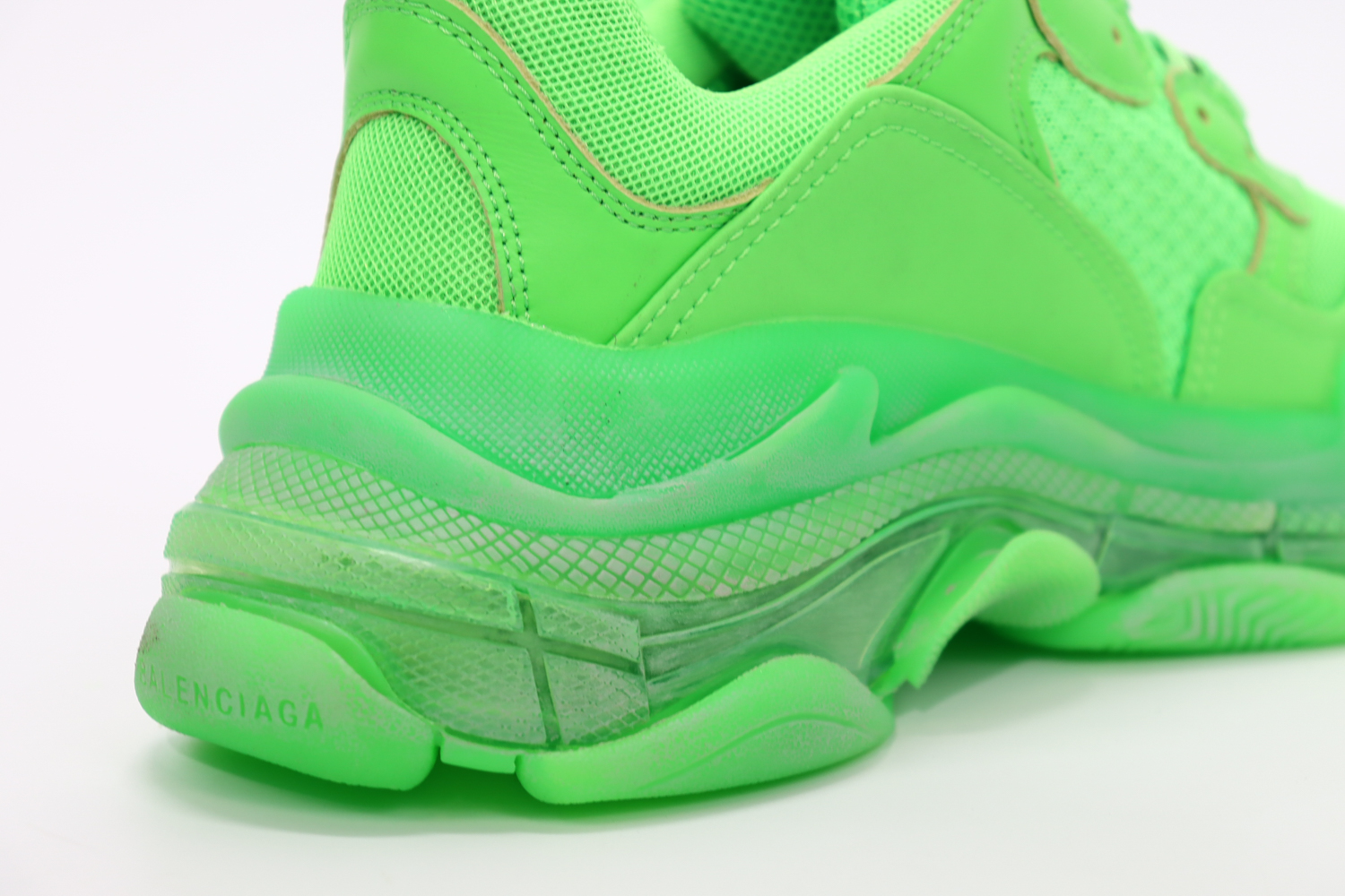 BALENCIAGA TRIPLE S GREEN REPLICA
