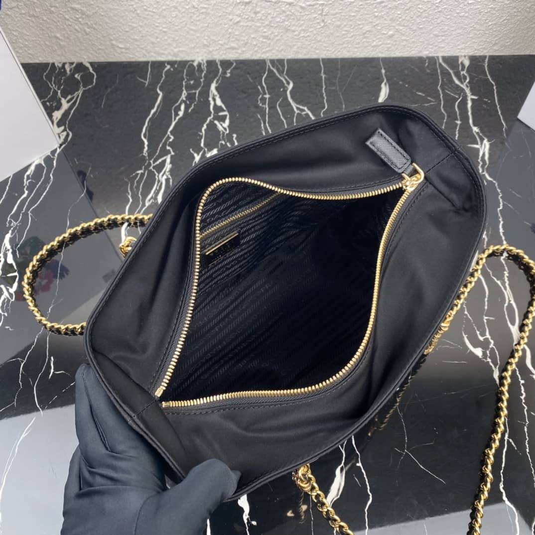 Prada Leather Chain Replica Shoulder Bag