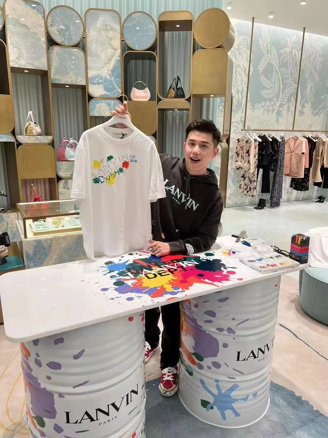 Gallery Dept x Lanvin Hoodie