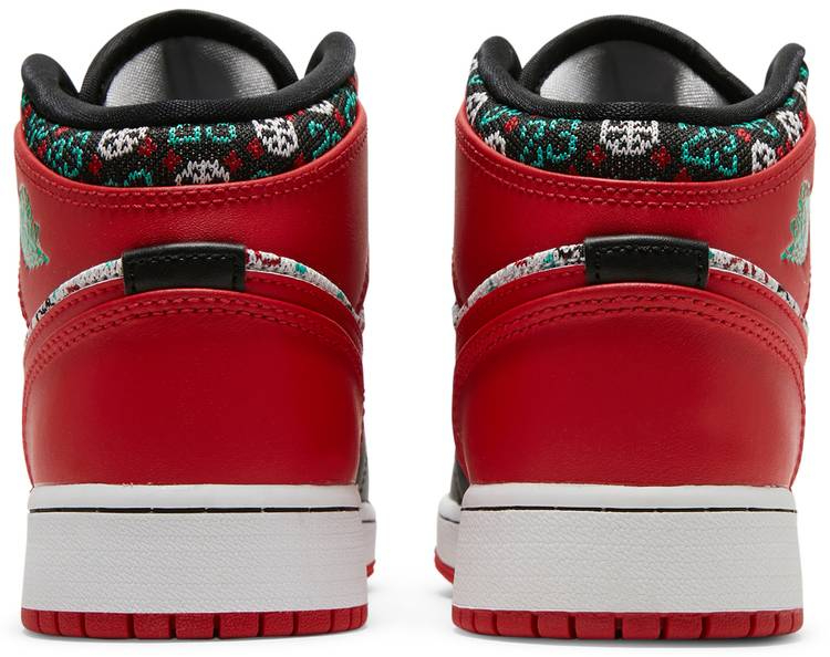 Air Jordan 1 Mid SE GS  Ugly Christmas Sweater  DM1208-150
