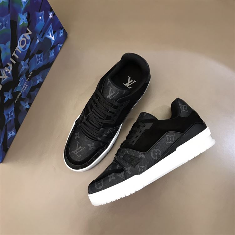 LOUIS VUITTON TRAINER BLACK MONOGRAM   LVS013