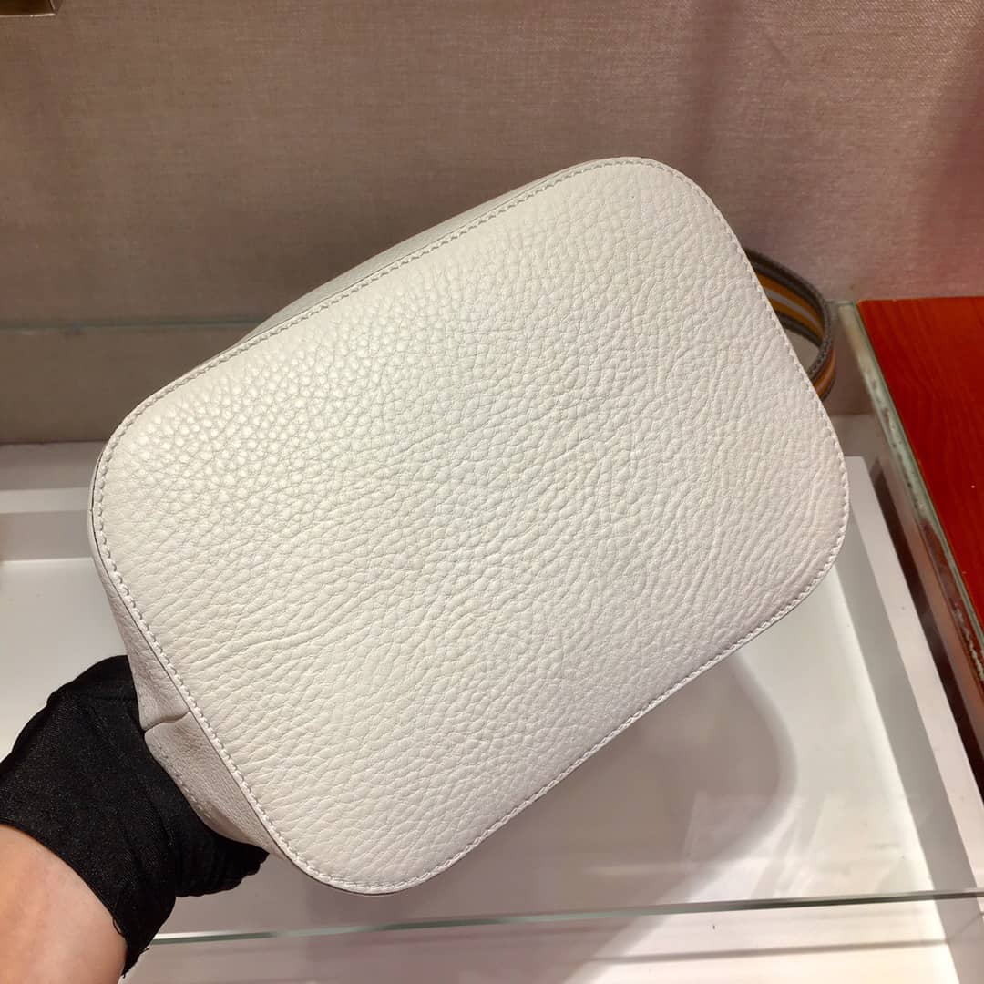 Prada Leather Replica Bucket Bag