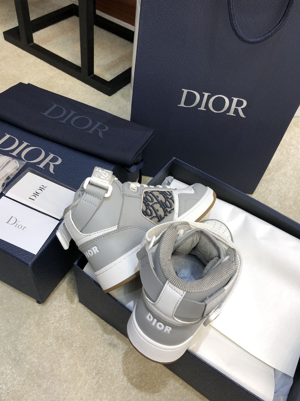 DIOR B27 HIGH-TOP SNEAKER   DO009