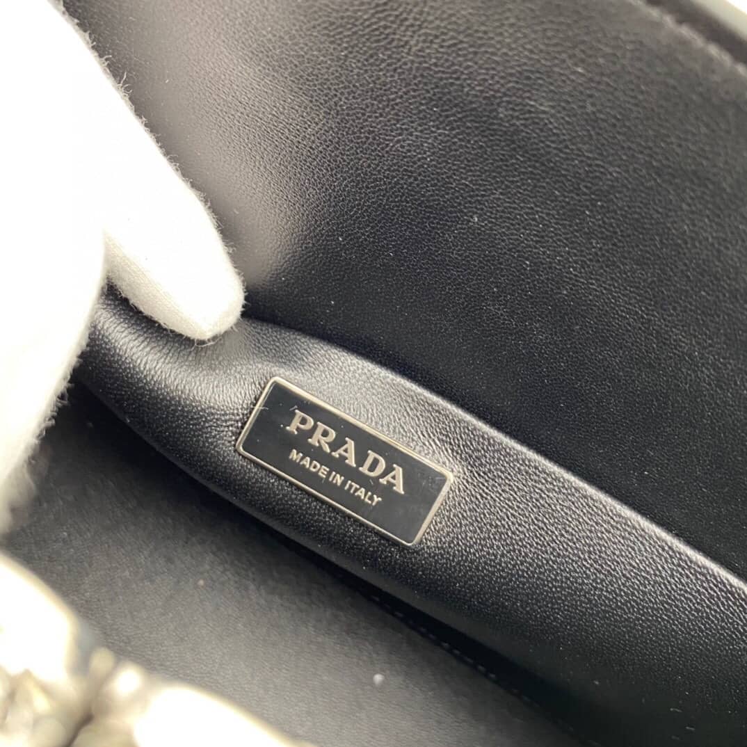 Prada Raffia Tote Dupe Small Brushed Leather Replica Tote