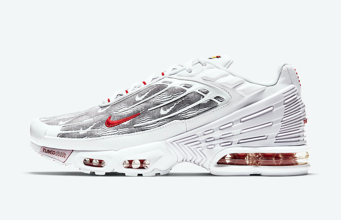 Air Max Plus 3  Topography Pack-White  DH4107-100