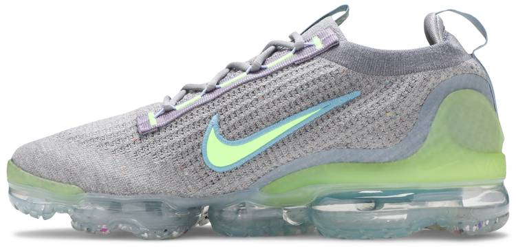 Air VaporMax 2021 Flyknit  Grey Light Liquid Lime  DH4084-003