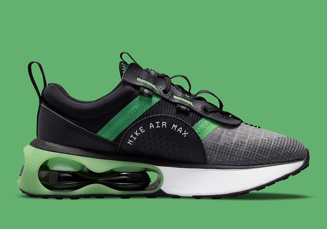 Air Max 2021 GS  Black Green Strike  DA3199-004