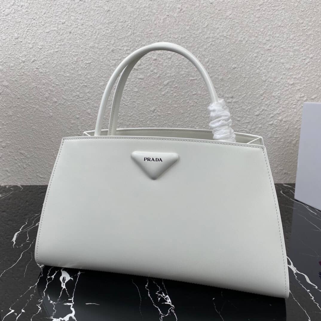 Prada Small Brushed Leather Replica Tote