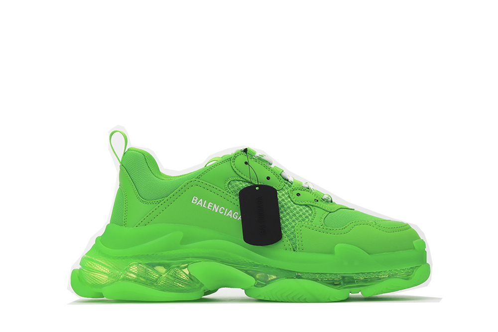 BALENCIAGA TRIPLE S CRYSTAL GREEN
