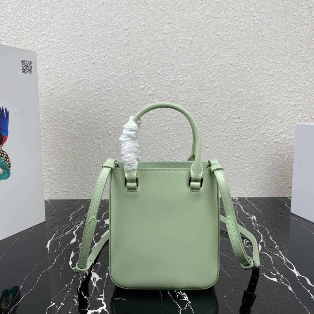 Prada Raffia Tote Dupe Small Brushed Leather Replica Tote