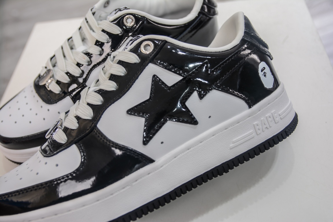 A Bathing Ape Bape Sta Low Black