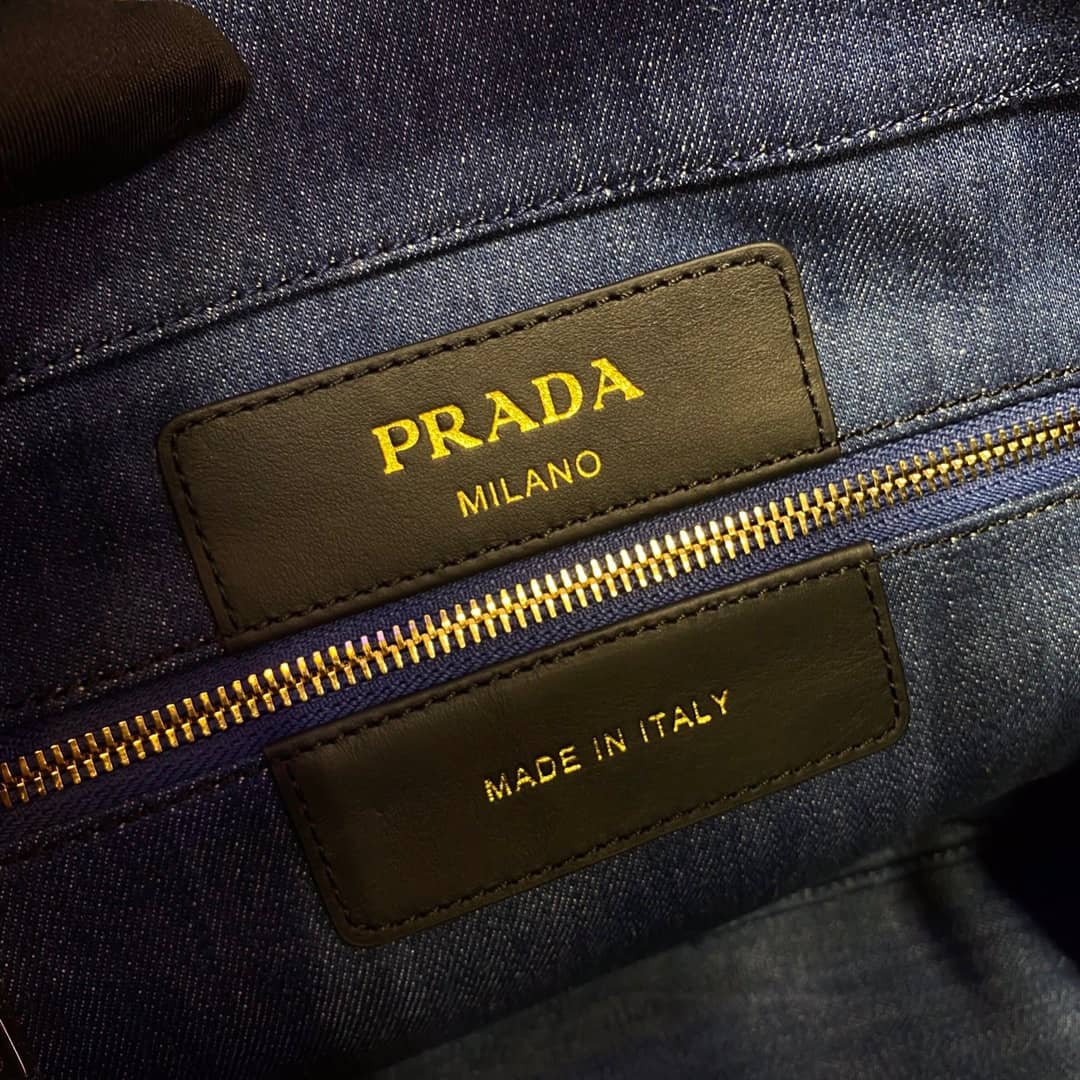 Prada Raffia Tote Dupe Small Linen Blend Calf Leather Replica Tote