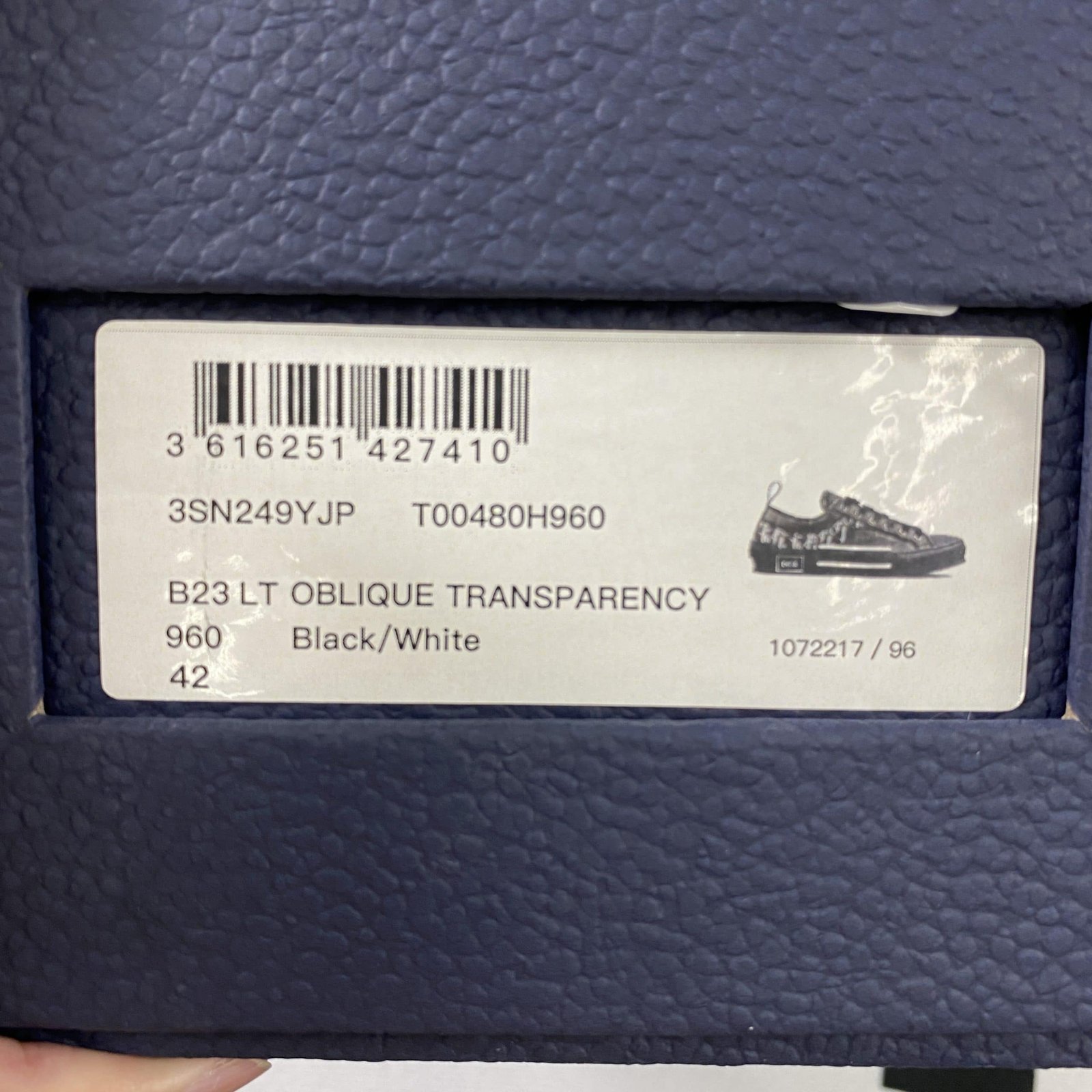 Dior B23 High Top Sneaker 3