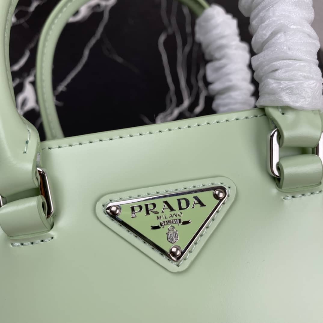 Prada Raffia Tote Dupe Small Brushed Leather Replica Tote