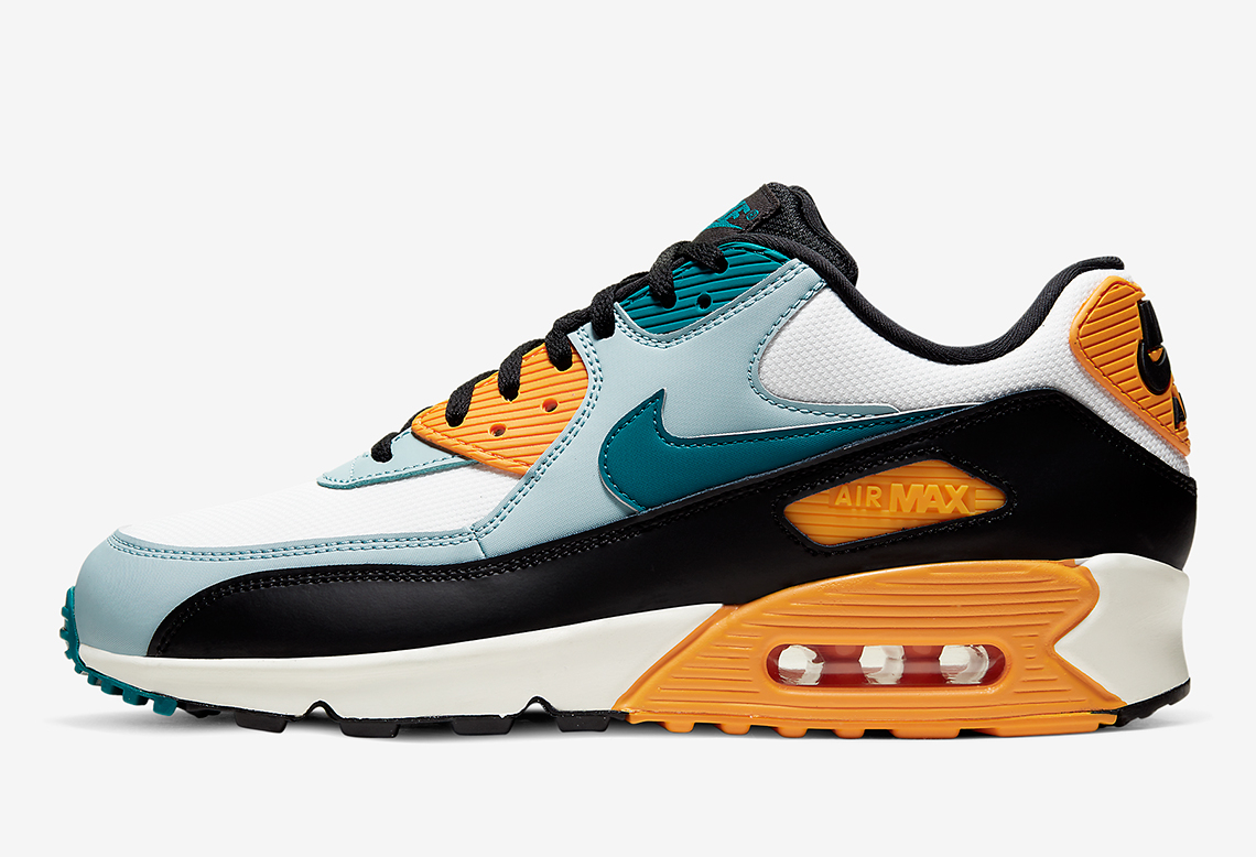 Air Max 90 Essential  Blue Gold  AJ1285-110