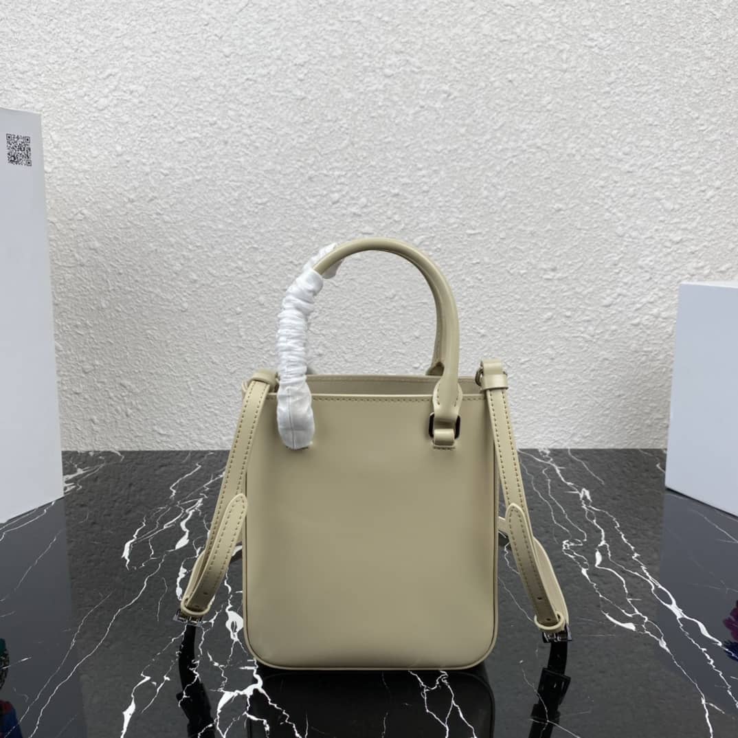 Prada Raffia Tote Dupe Small Brushed Leather Replica Tote