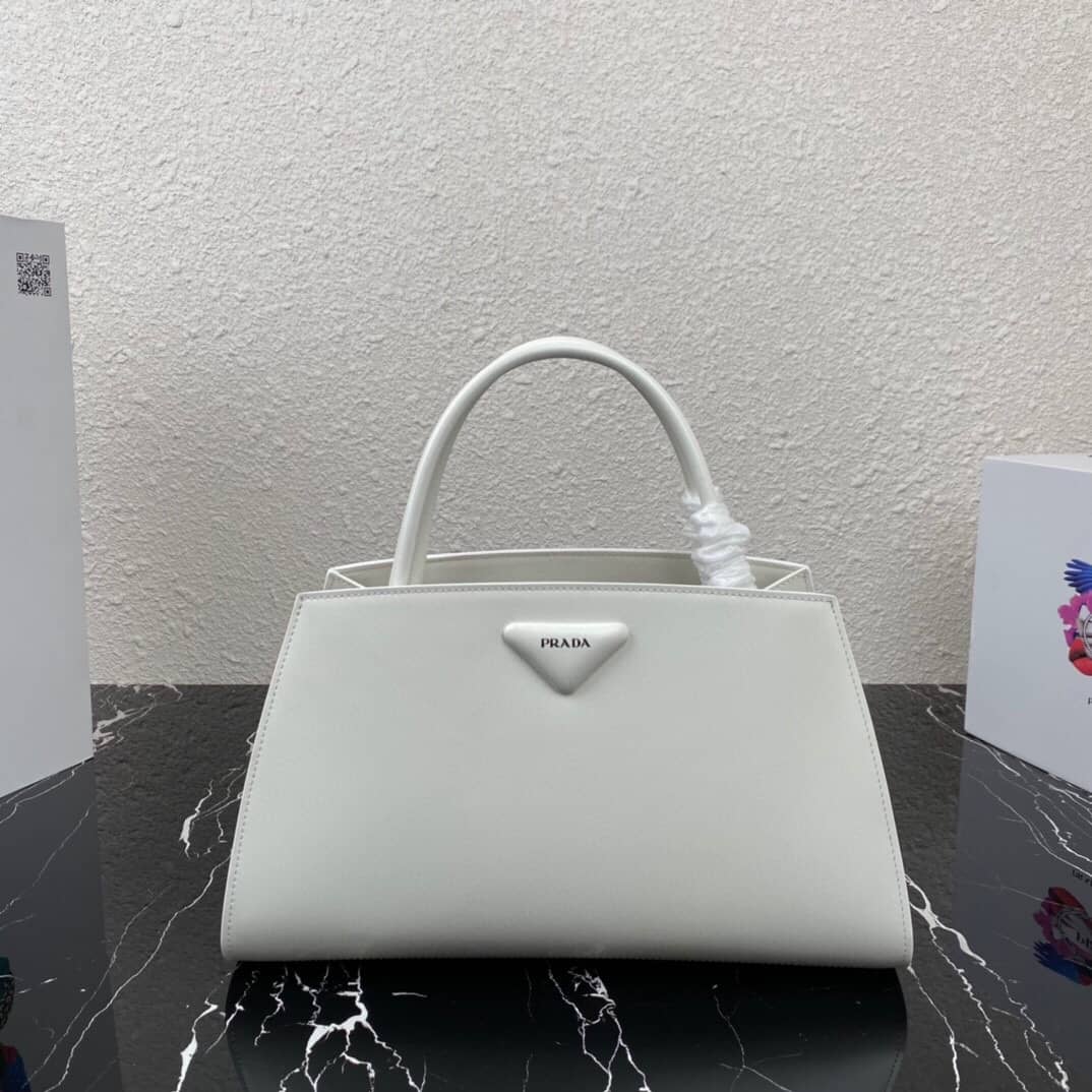 Prada Small Brushed Leather Replica Tote