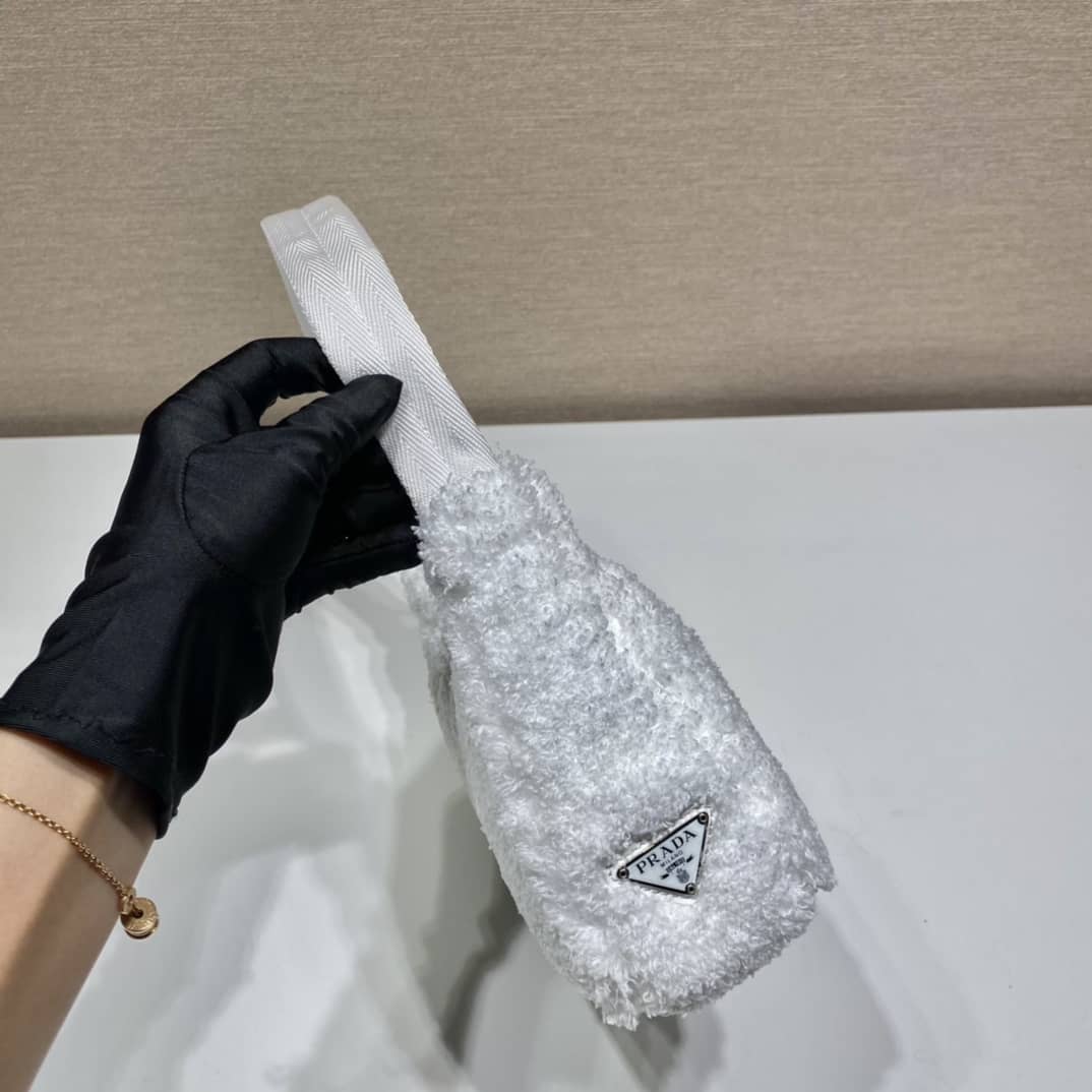 Prada Satin Re-Edition 2000 Crystal Mini Hobo