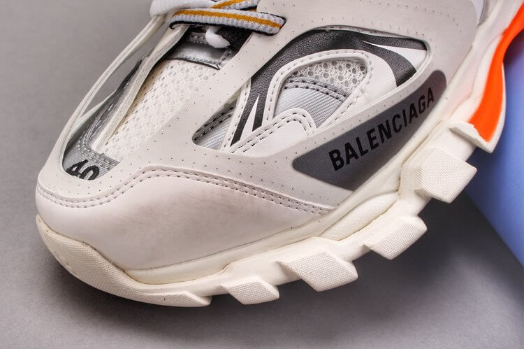 Balenciaga Sneaker Tess.s.Gomma MAILLE BLACK Grey Orange Replica