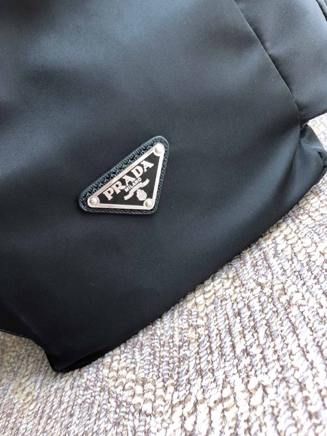Prada Backpack Dupe Nylon Leather Replica