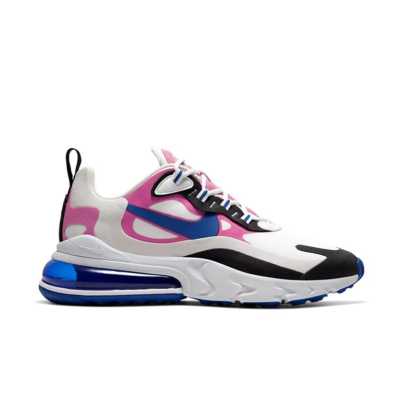 Wmns Air Max 270 React  White Fuchsia Blue  CI3899-100