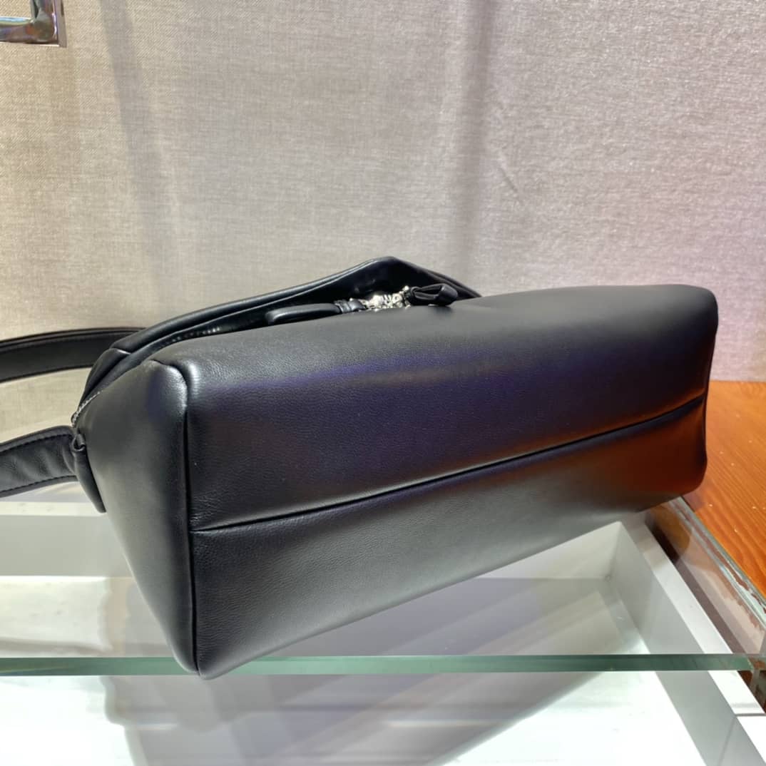 Prada Padded Nappa Leather Signaux Replica Bag