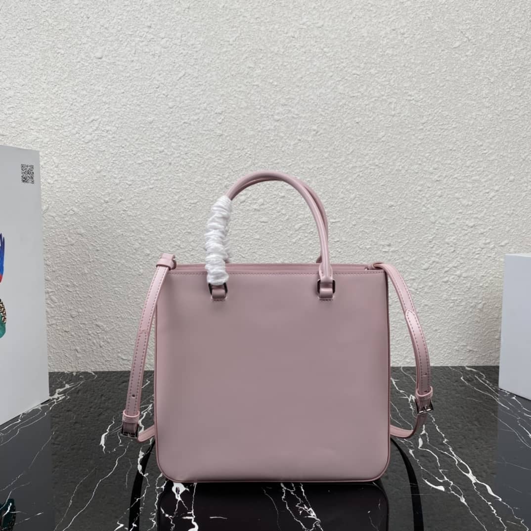 Prada Raffia Tote Dupe Womens Brushed Leather Replica Tote