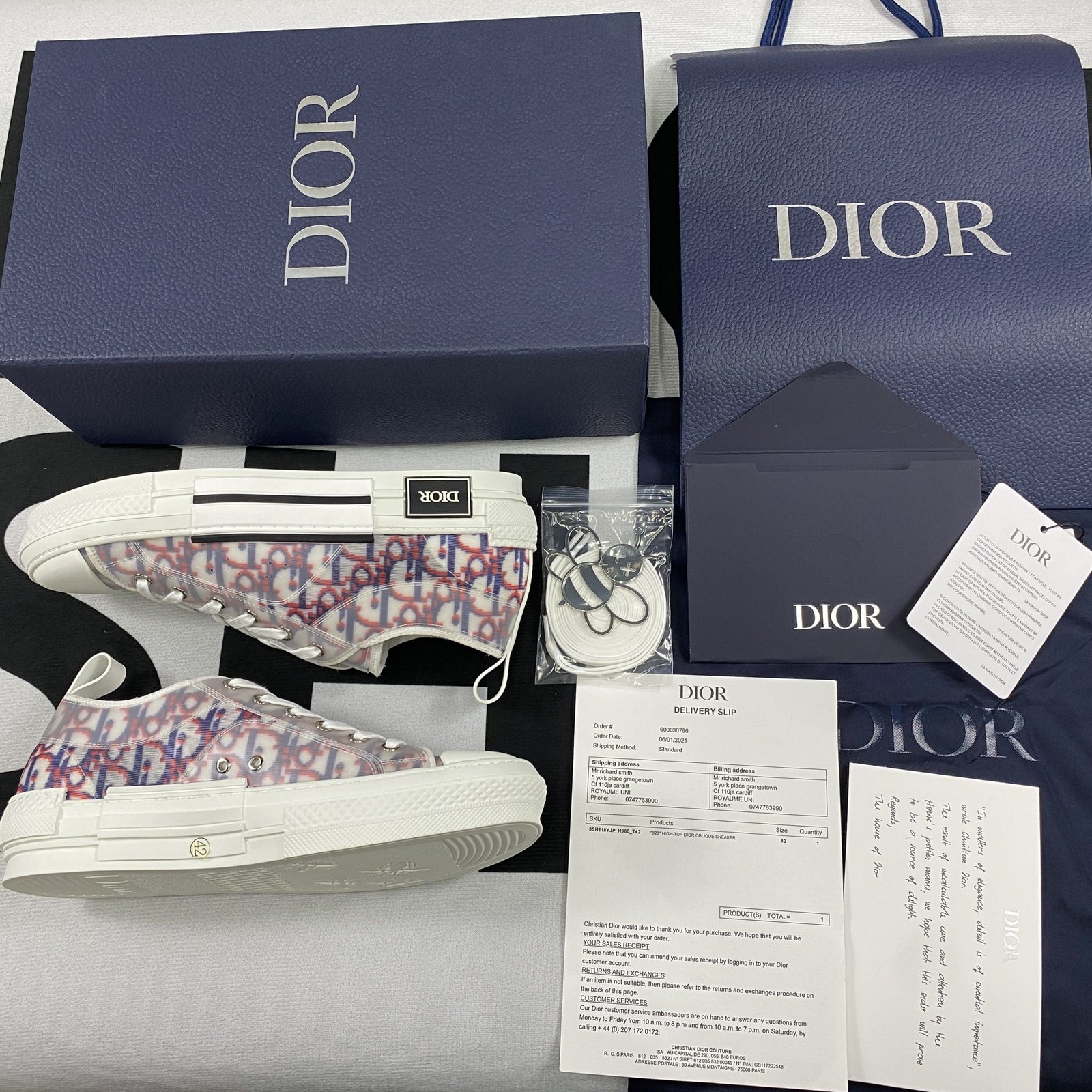 Dior B23 High Top Sneaker 1