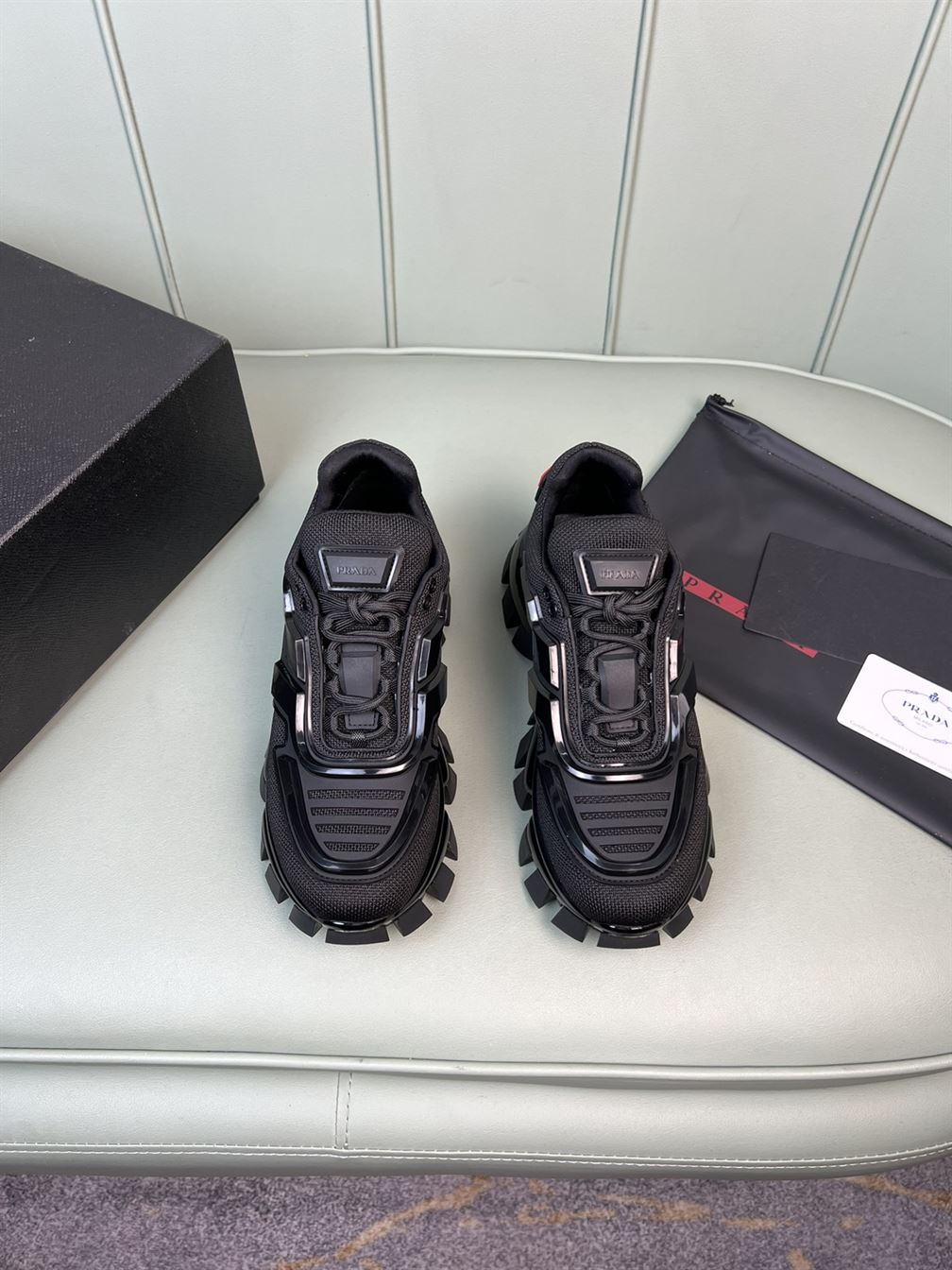 PRADA CLOUDBUST THUNDER TECHNICAL FABRIC SNEAKERS   PRS004