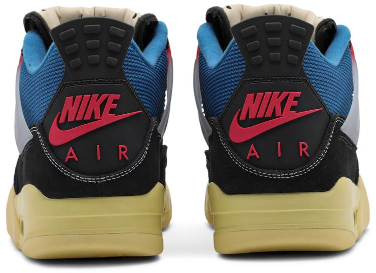 Union LA x Air Jordan 4 Retro  Off Noir  DC9533-001 Reps