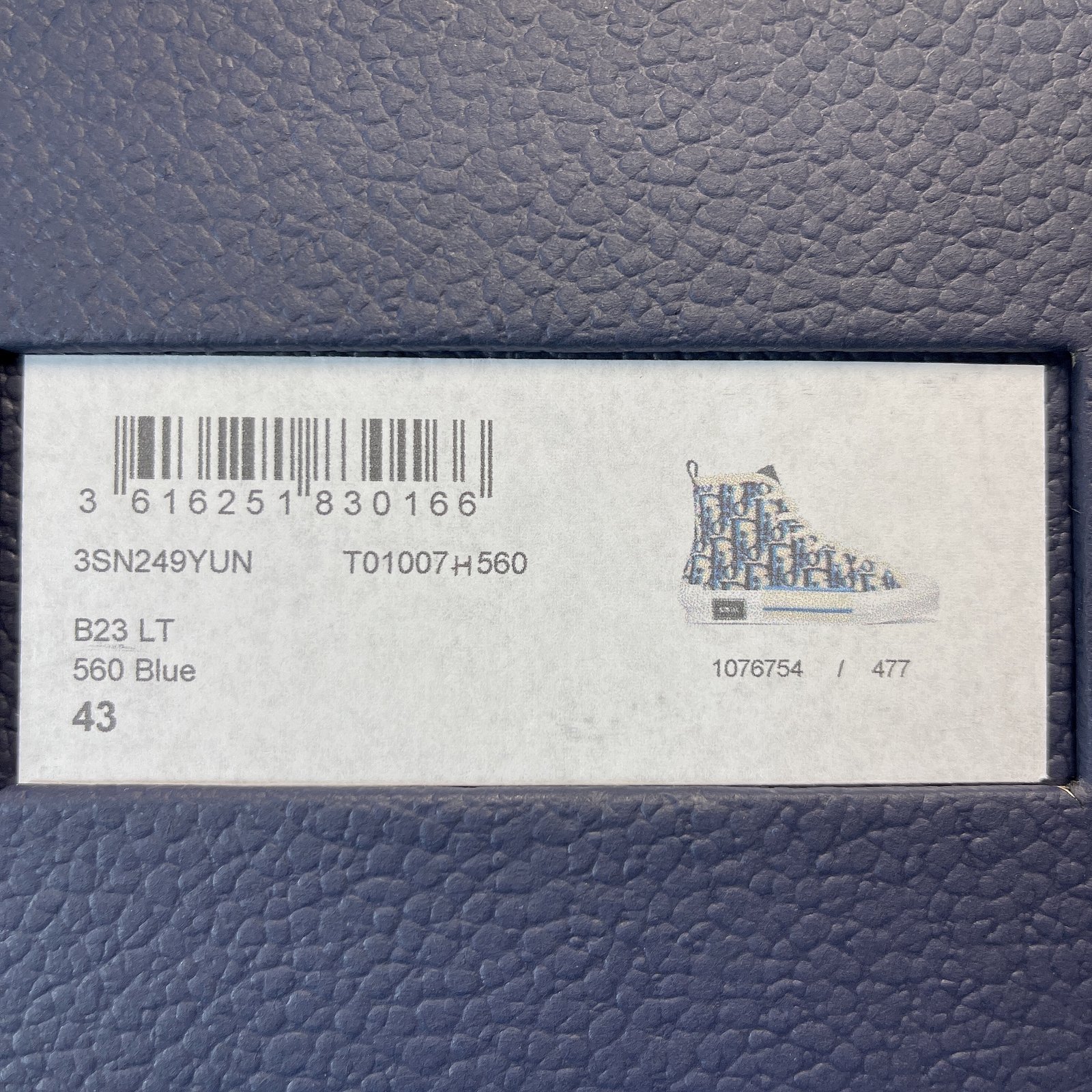 Dior B23 High Top Sneaker 23