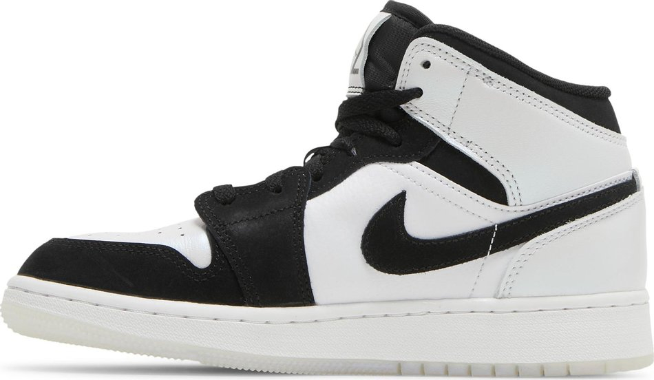 Air Jordan 1 Mid SE GS  Diamond  DN4321-100