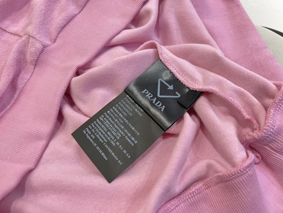 Prada Short Sleeve Sweatshirt